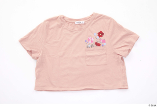  Clothes   294 casual clothing pink crop t shirt 0001.jpg